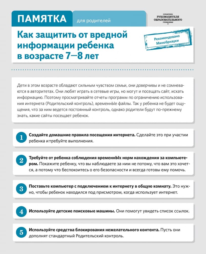 Памятка для родителей — 4